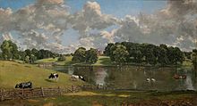 John Constable's painting of Wivenhoe Park - License per Wikipedia