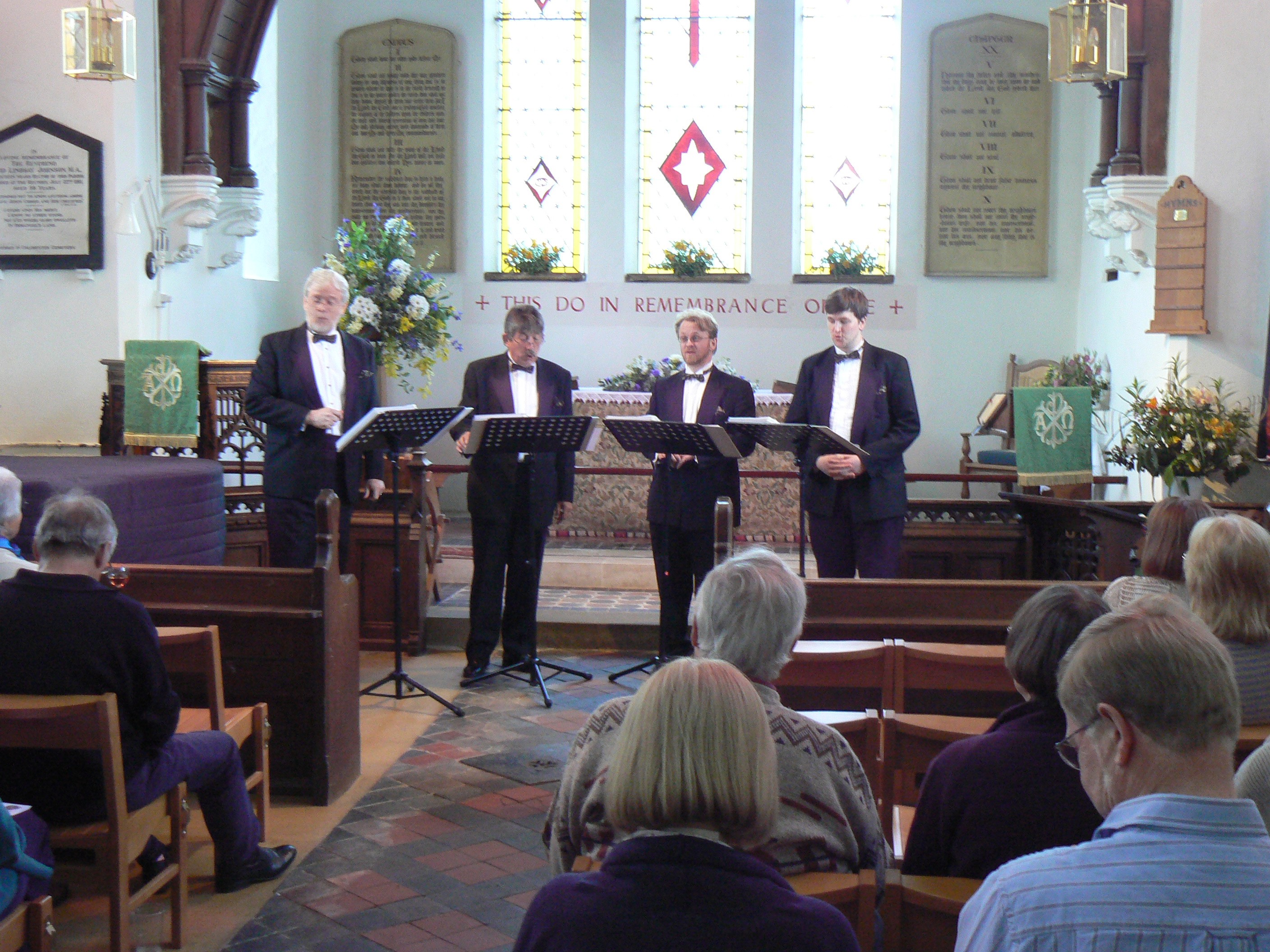 song cycle in peldon church