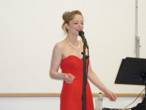 Emily Yarrow singing