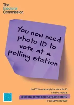 Voter ID reminder
